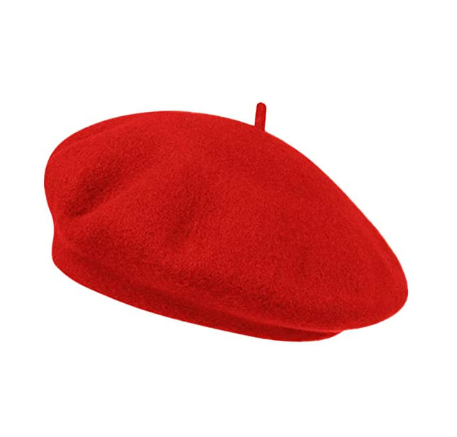 Vintage French Wool Beret 4