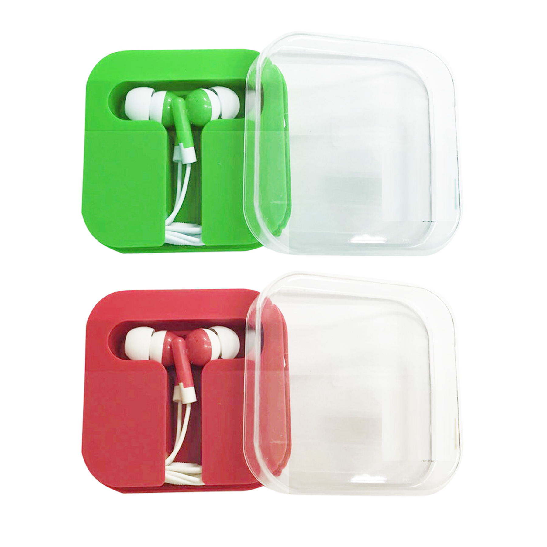 Earphone With Plastic Case 2