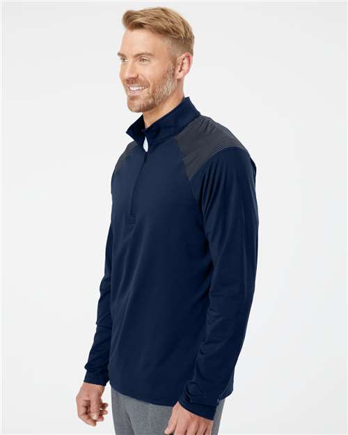 Men's Ultimate365 Lightweight Shoulder Stripe Quarter-Zip Pullover - A520 9