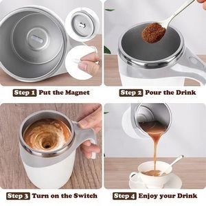 Electric And Self Stirring Mixing Mug 2