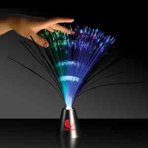 13 1/2" Fiber Optic LED Light Up Glow Center Piece Decoratio