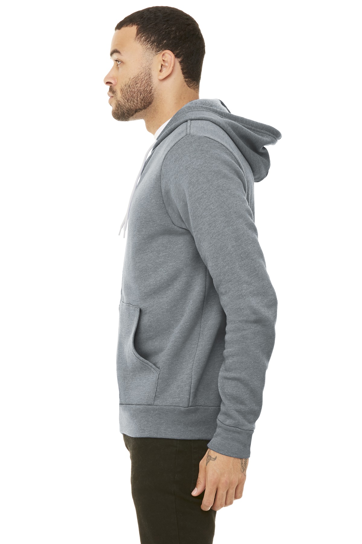 BELLA+CANVAS® Unisex Sponge Fleece Pullover Hoodie 3
