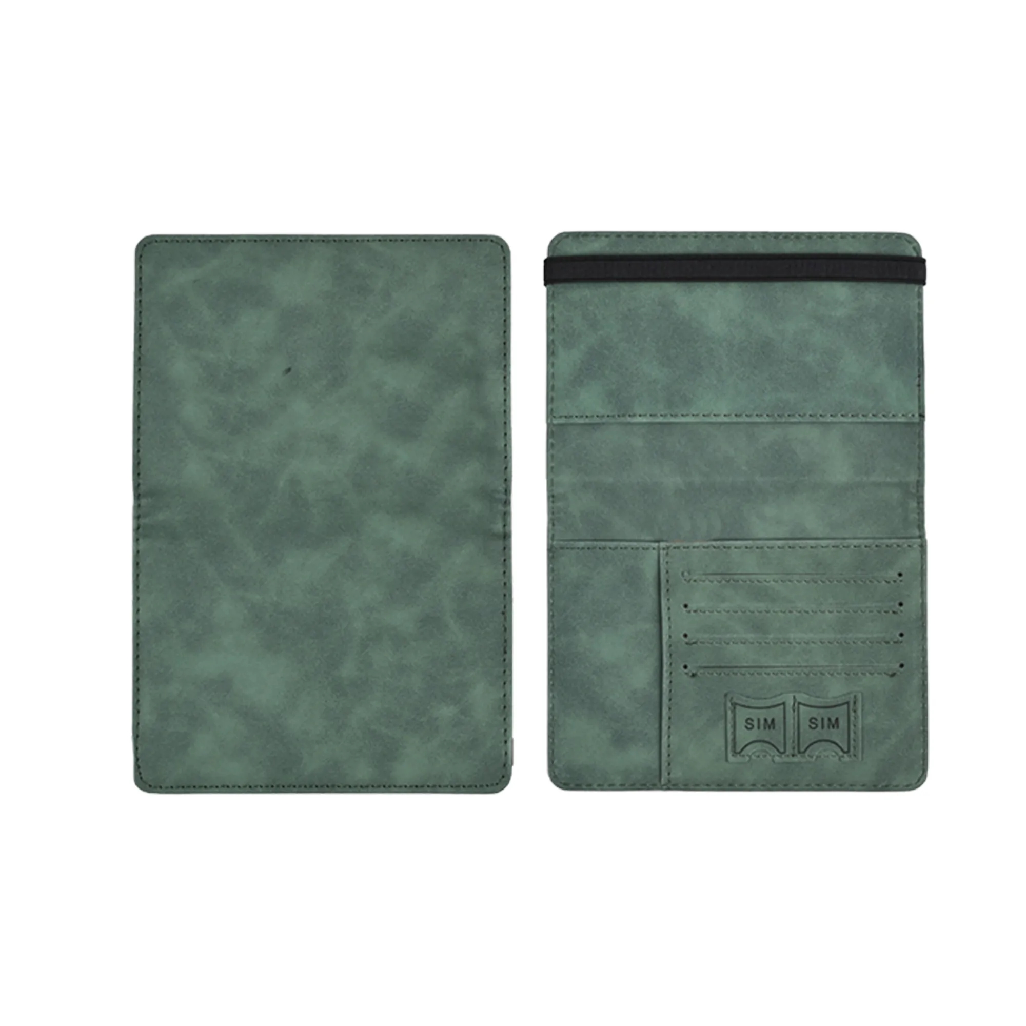 RFID PU Leather Passport Holder Cover 10