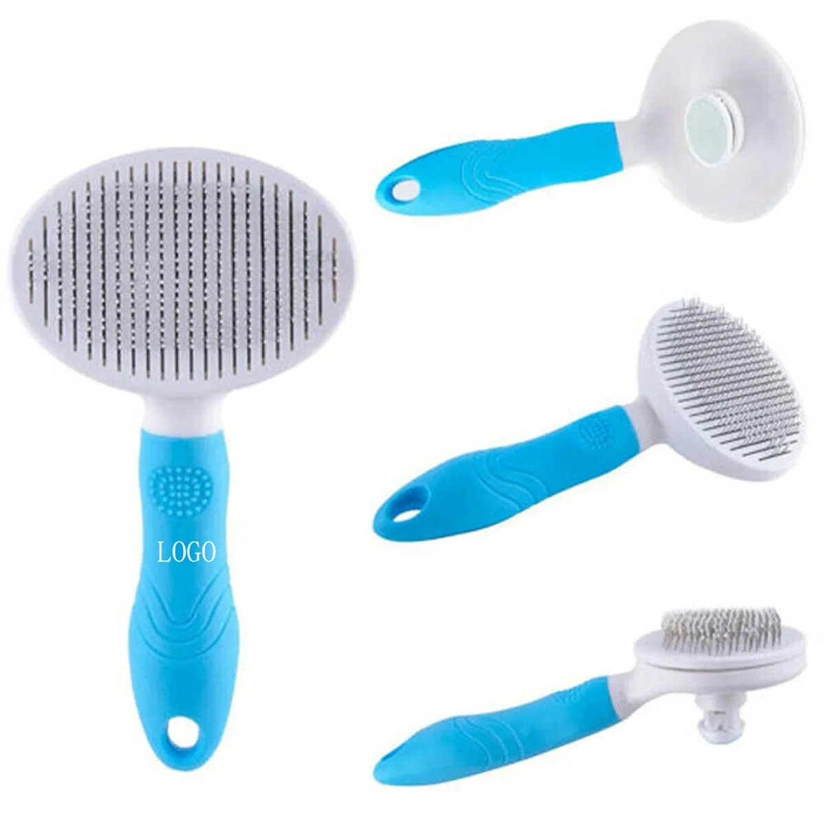 Self Cleaning Slicker Brushes for Dogs Cats Pet