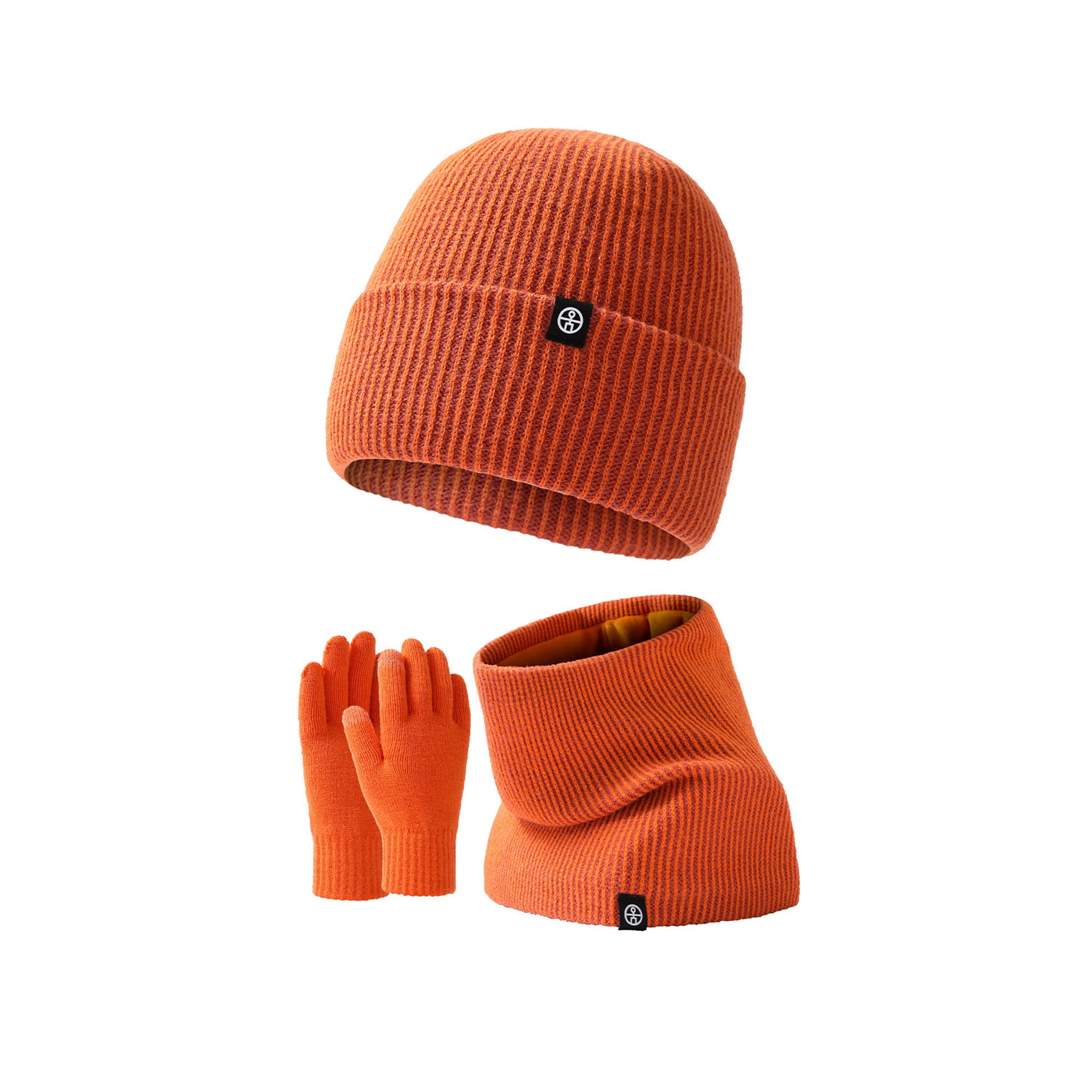 Winter Hat Scarf Gloves Set 8