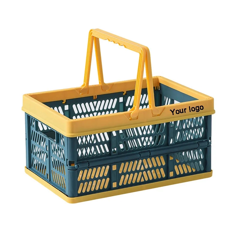 Collapsible Plastic Shopping Baskets 3