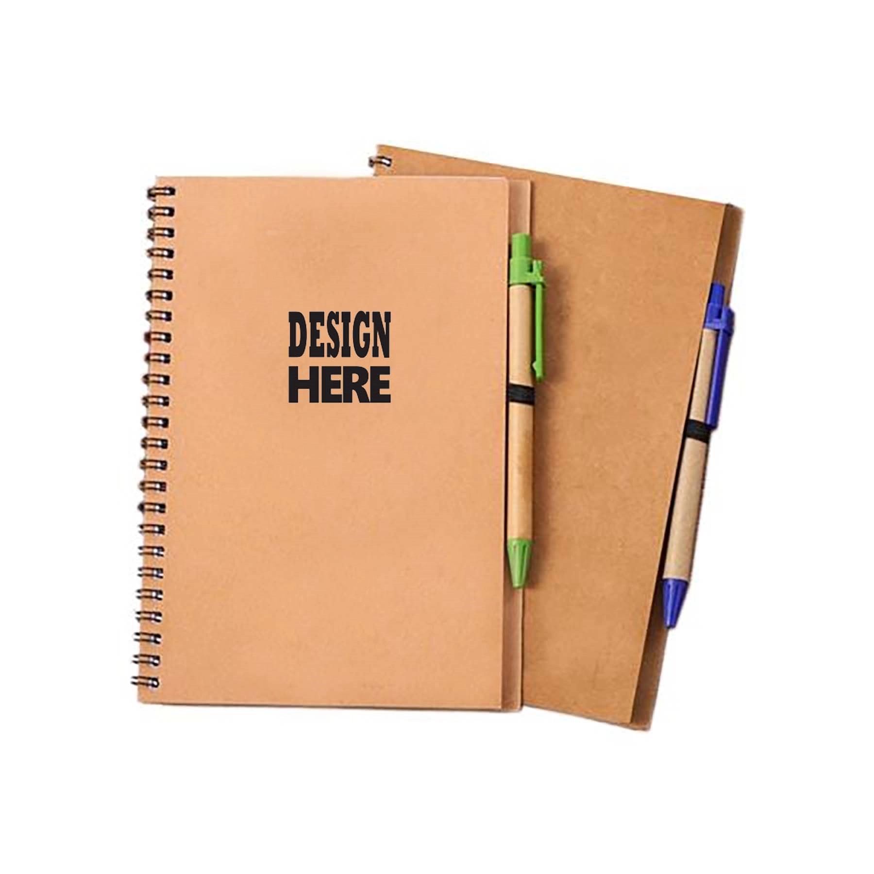Eco Spiral Notebook w/Pen 4