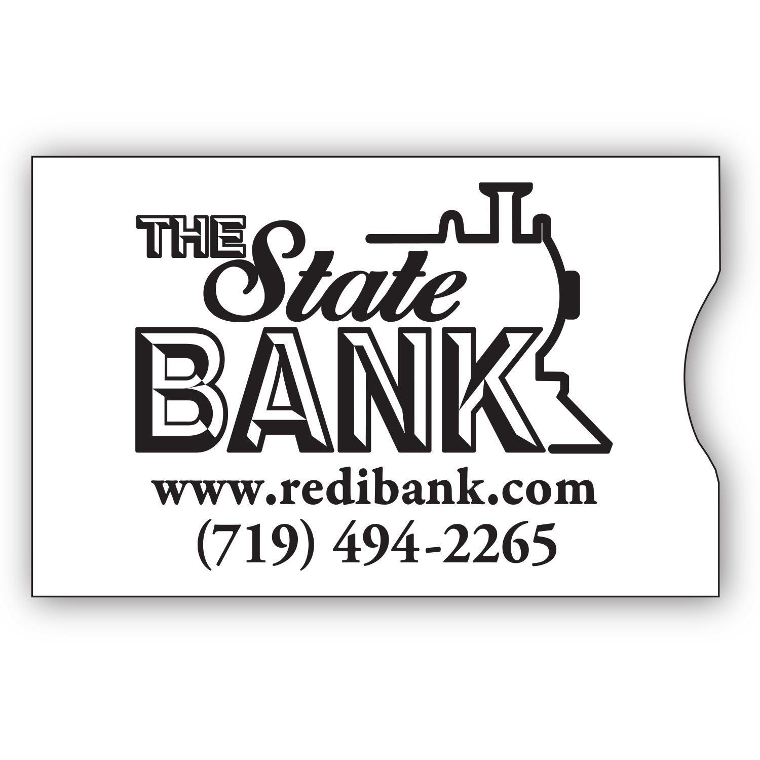 RFID Tyvek Sleeve/1 Color Imprint 1