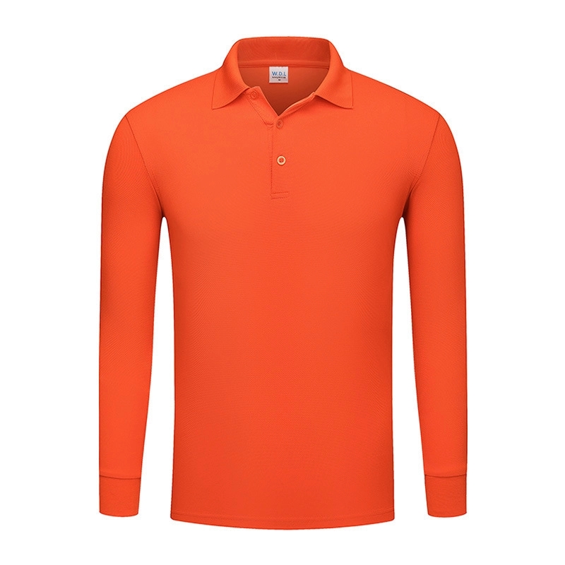 Long-Sleeve Polo Shirts Sweatshirt Tops Pullover 10