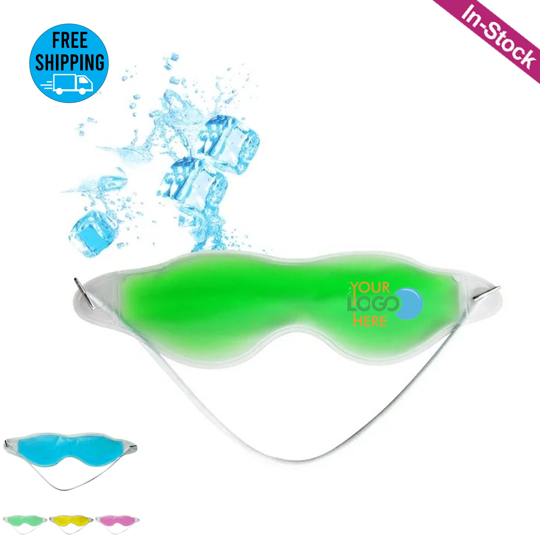 Soft relaxation Gel Eye Mask 1