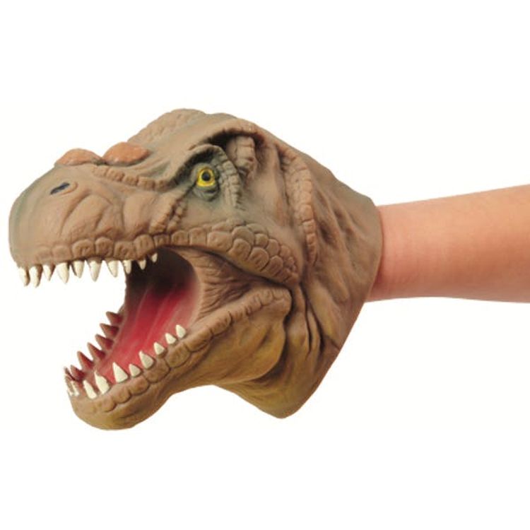 Stretchy Dino Hand Puppets 2