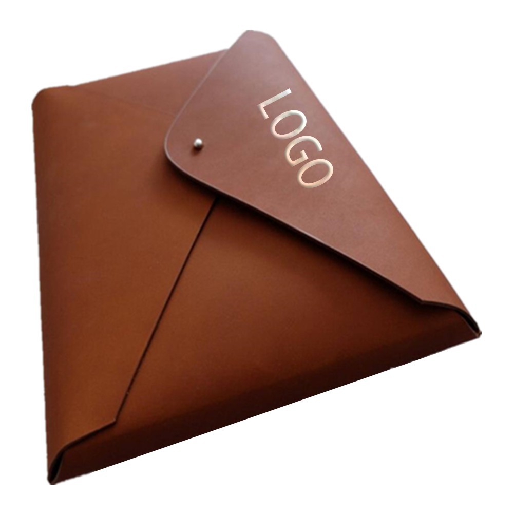 Leather Flip Cover Document Bag Envelope Case 1