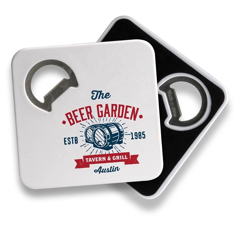 Magnetic Coaster With Bottle Opener 11