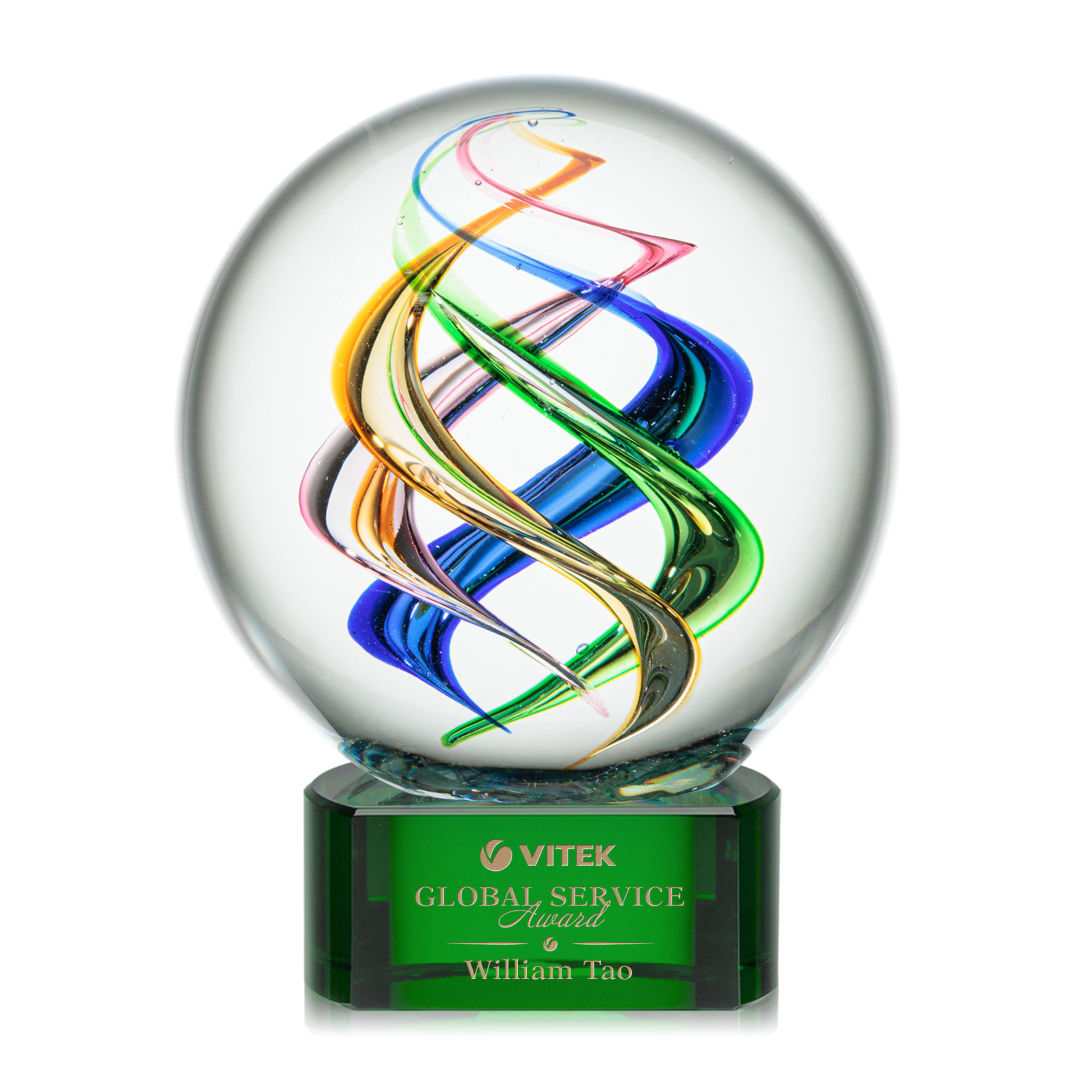 Galileo Award on Paragon Base - Green 8