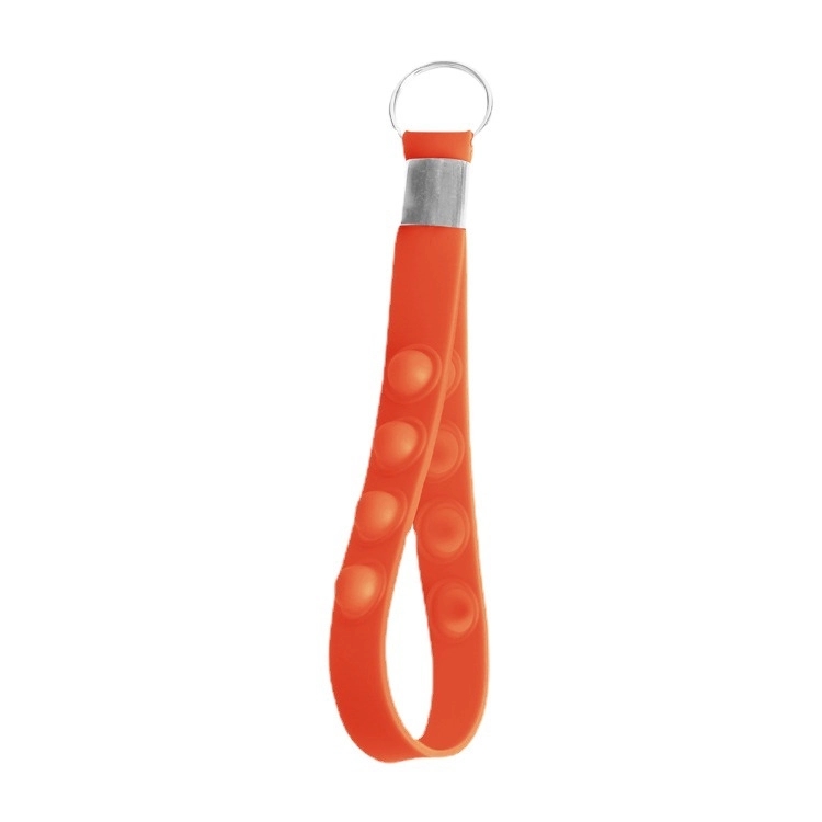Silicone Push pop keychain 2