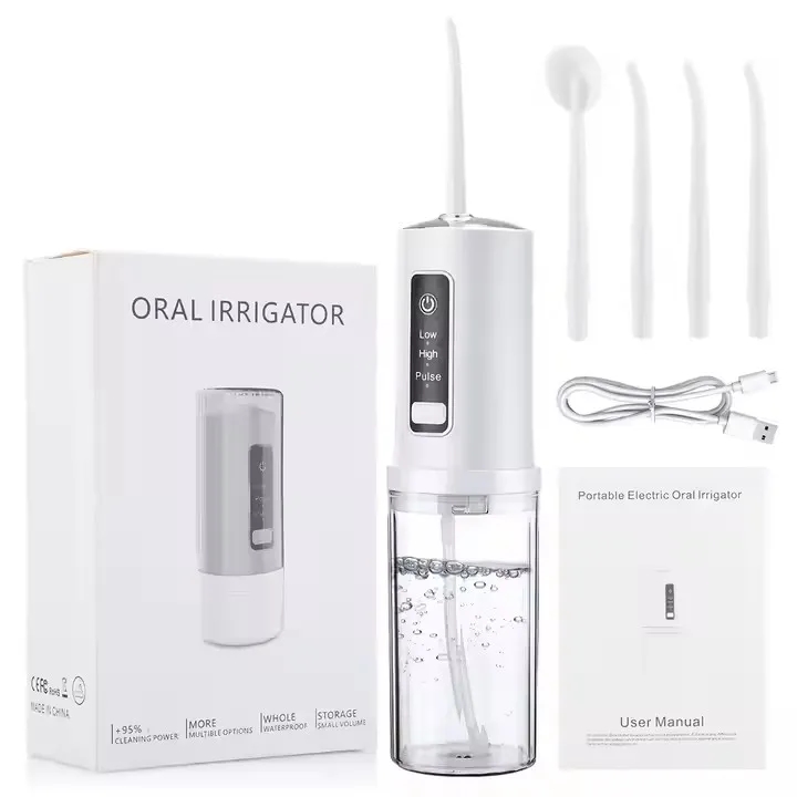 Portable Waterproof Flosser Tooth Cleaner 12