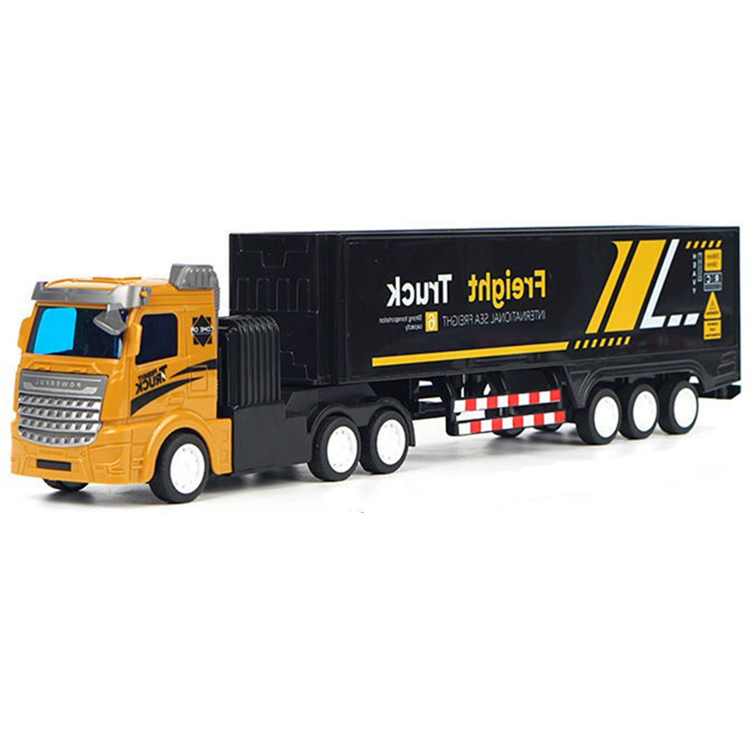 Children's Inertia Semi Trailer Toy Truck 7