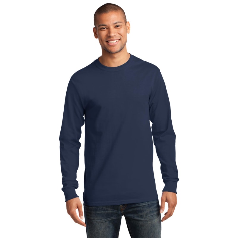 Port & Company Long Sleeve Essential Tee. 10
