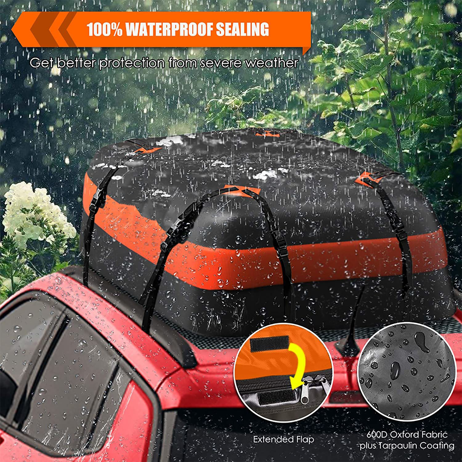 Waterproof Bag for All Cars with/Without Rack 2