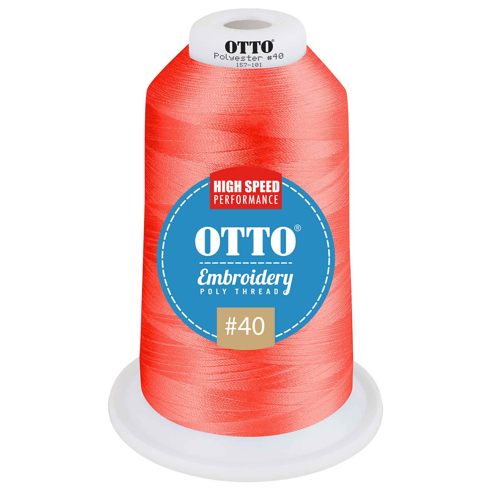 OTTO Embroidery Poly Thread #40 5,500 yd. King Cone 336