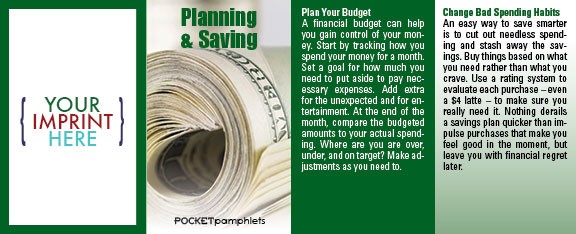 POCKET PAMPHLET - Planning & Saving Pocket Pamphlet 1