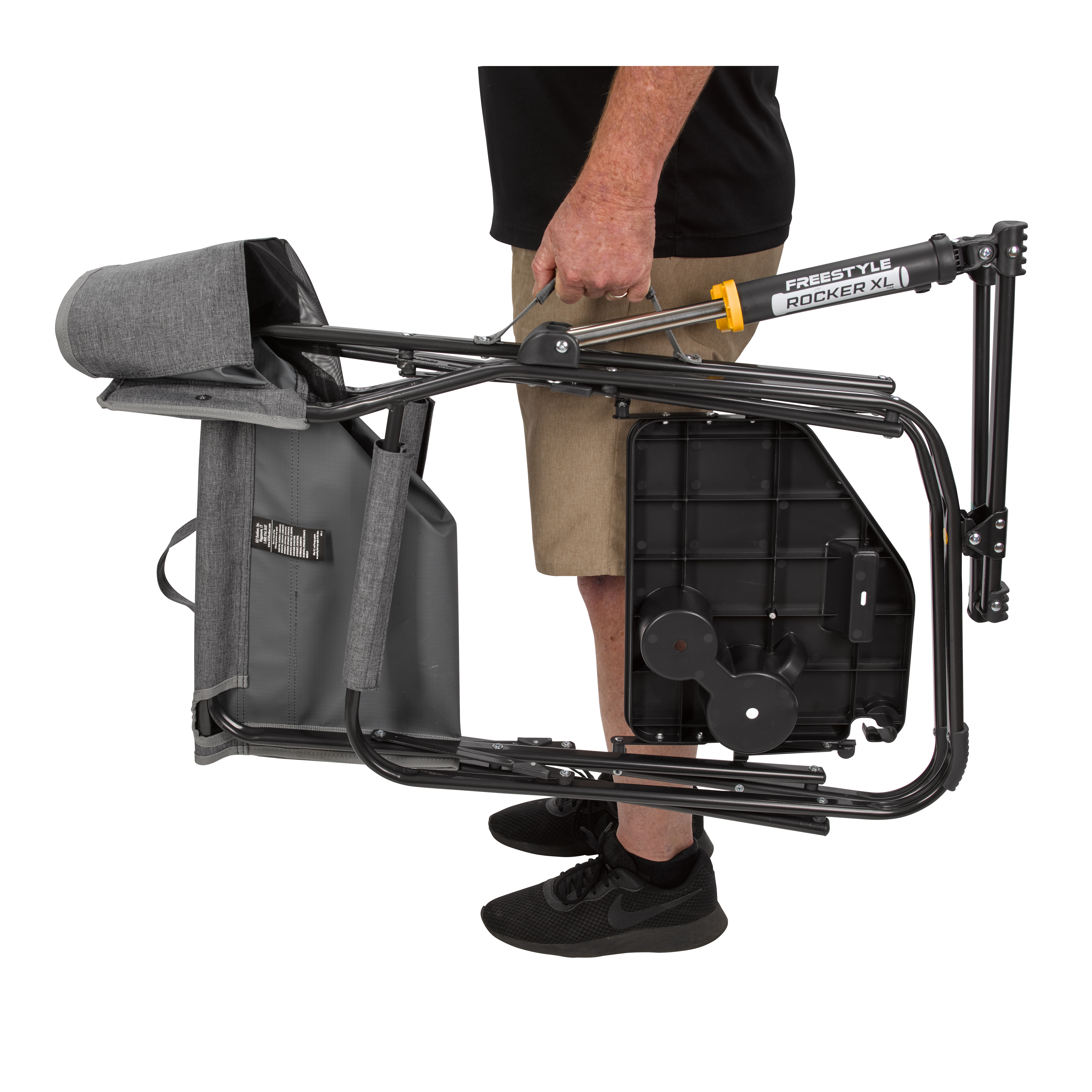 GCI Outdoor® Freestyle Rocker XL™ with Side Table 1