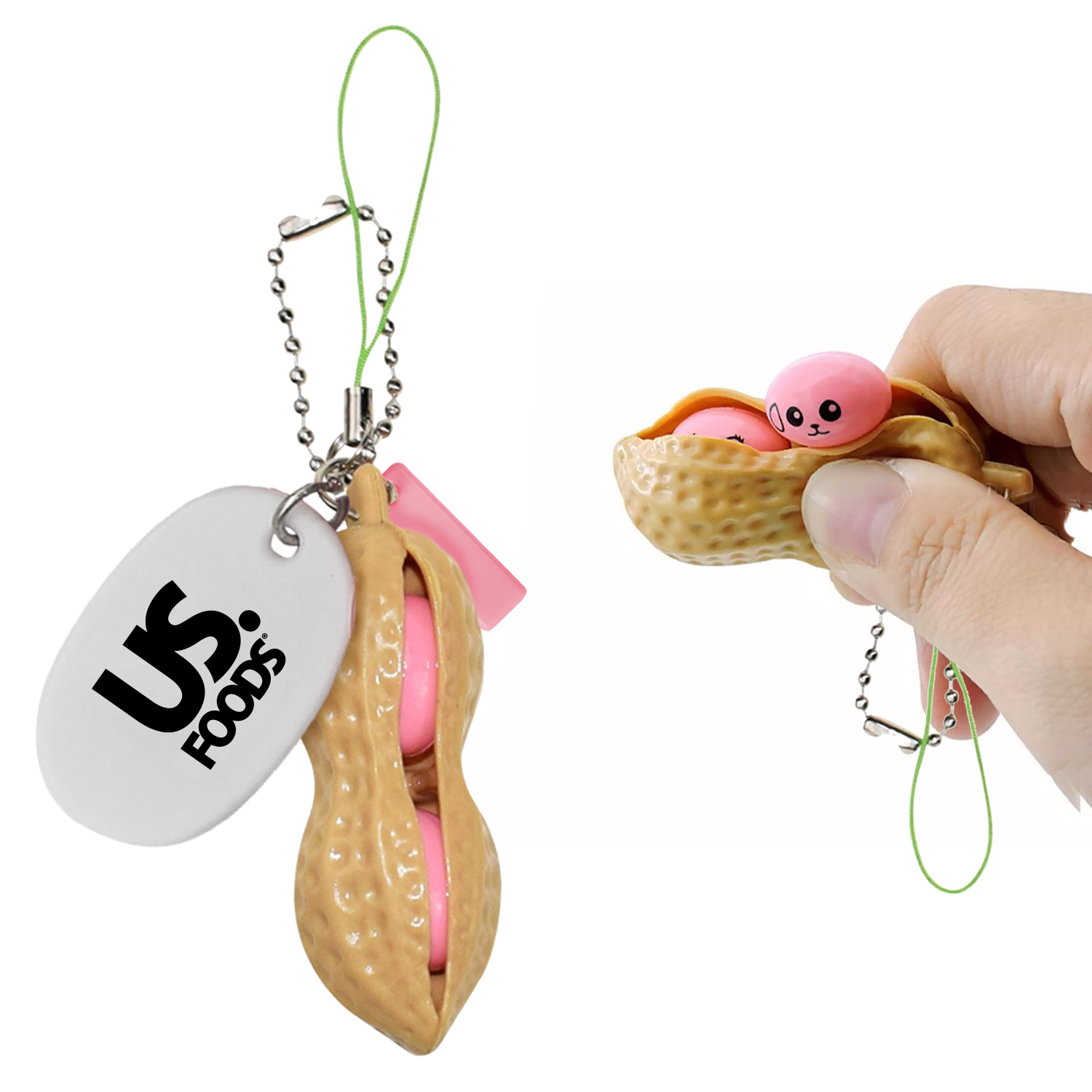 Peanut Fidget Keychain 1