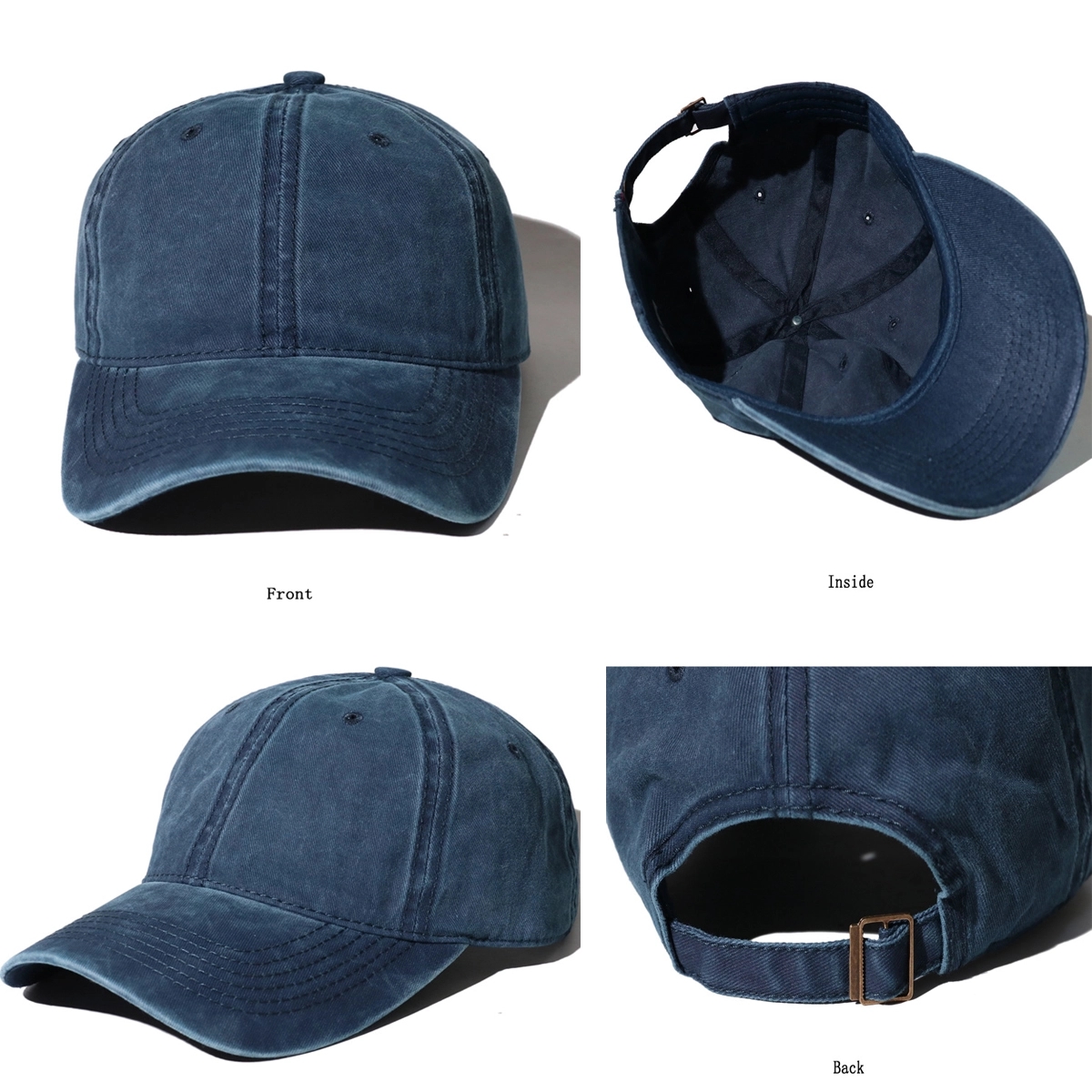Unisex Vintage Cotton Baseball Hat 5