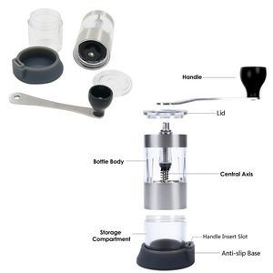 Portable Coffee Maker Grinder With Silicone Base 4