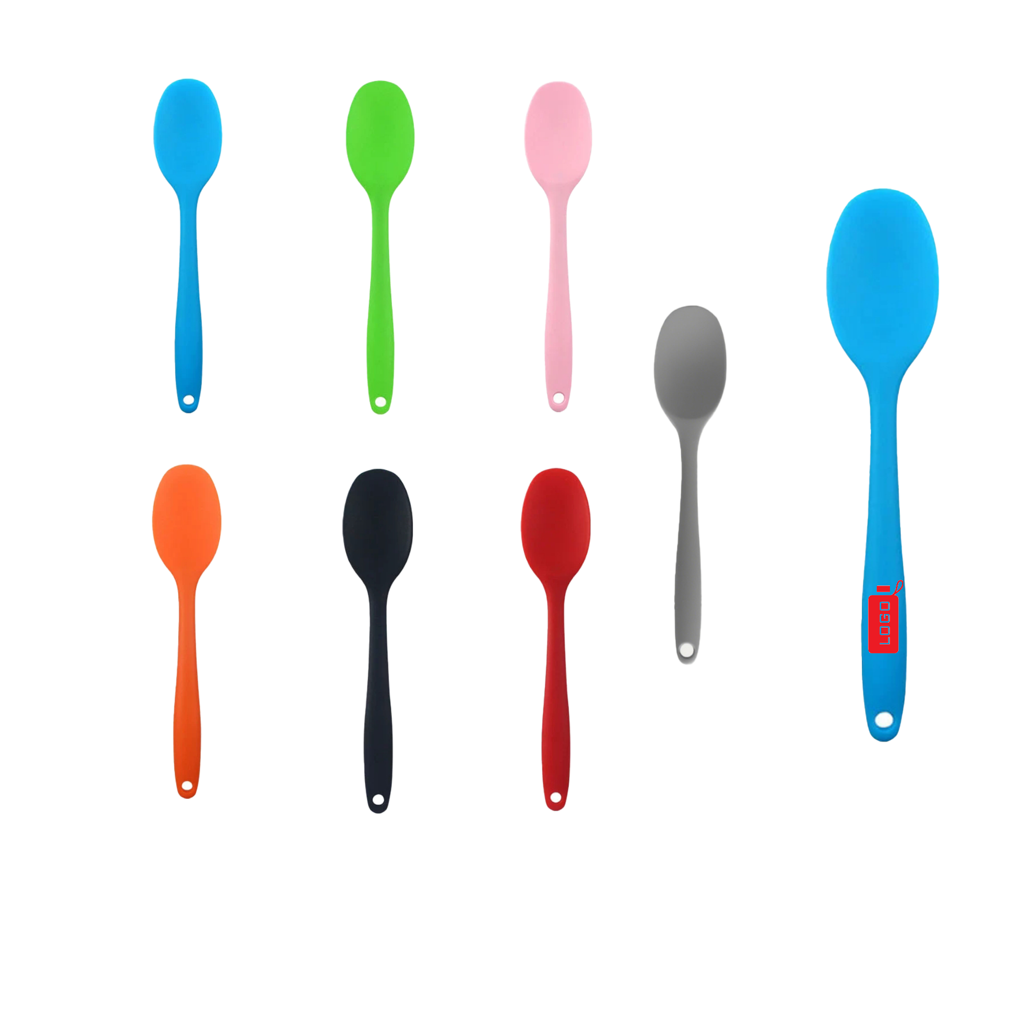 Soft-Tip Silicone Non-Stick Spoon 2