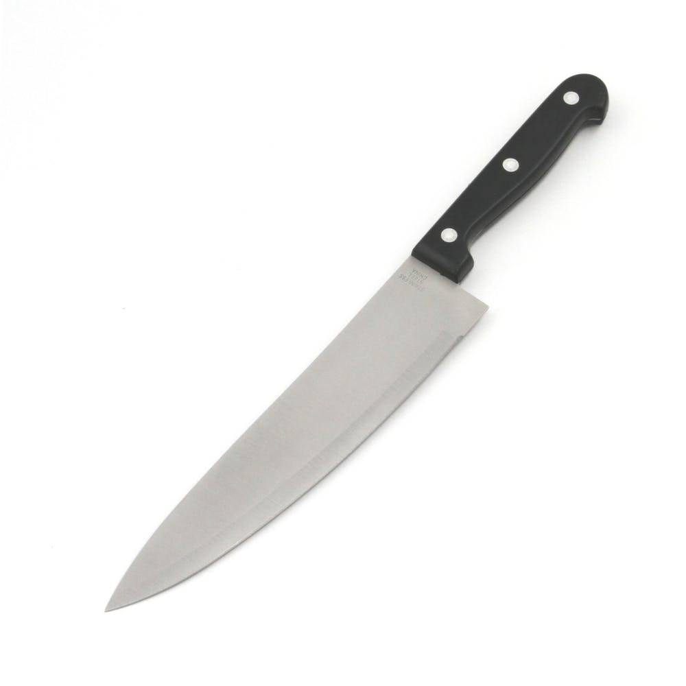 8" Chef Knife - Black Handle 2