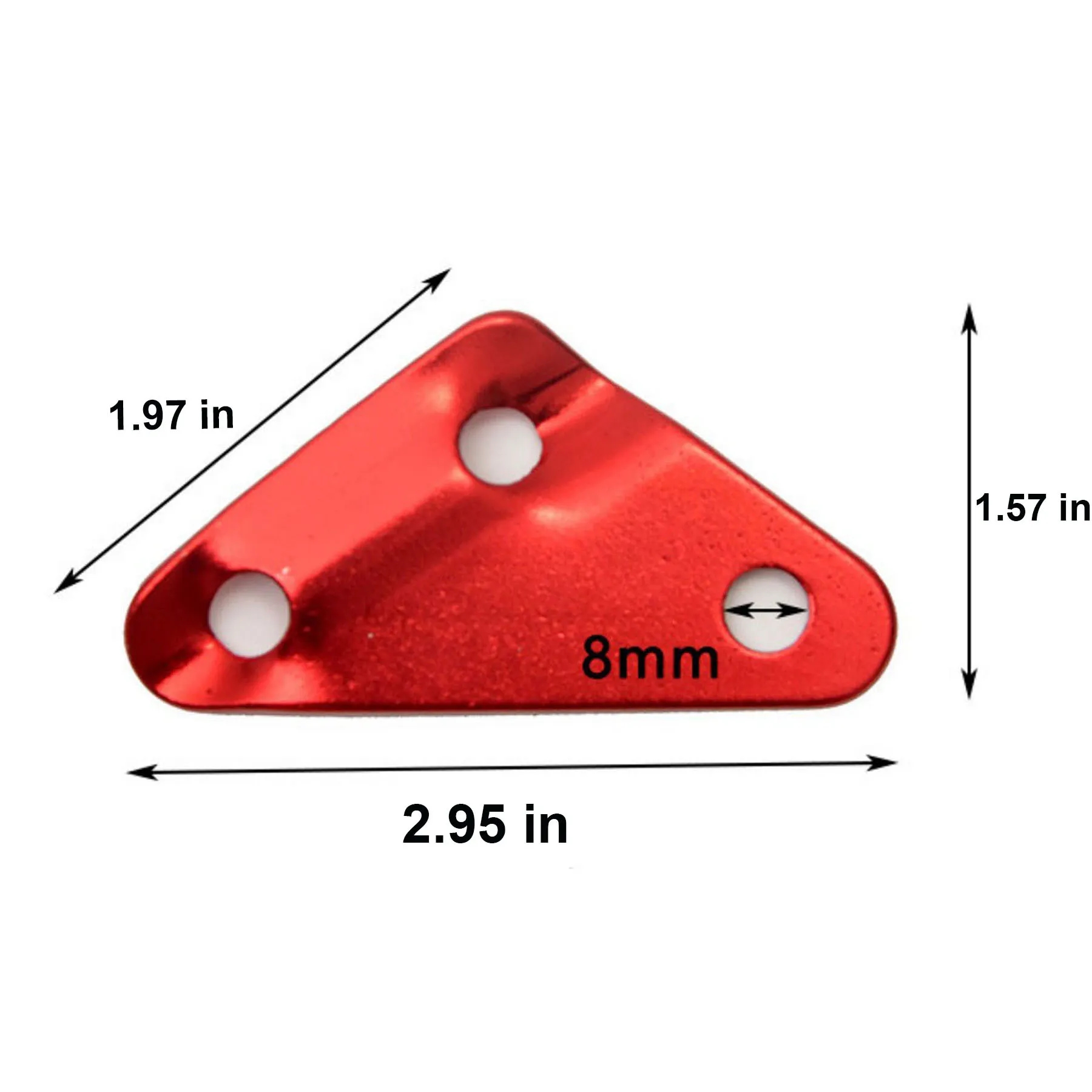 Durable Triangle Wind Rope Tent Buckle 4