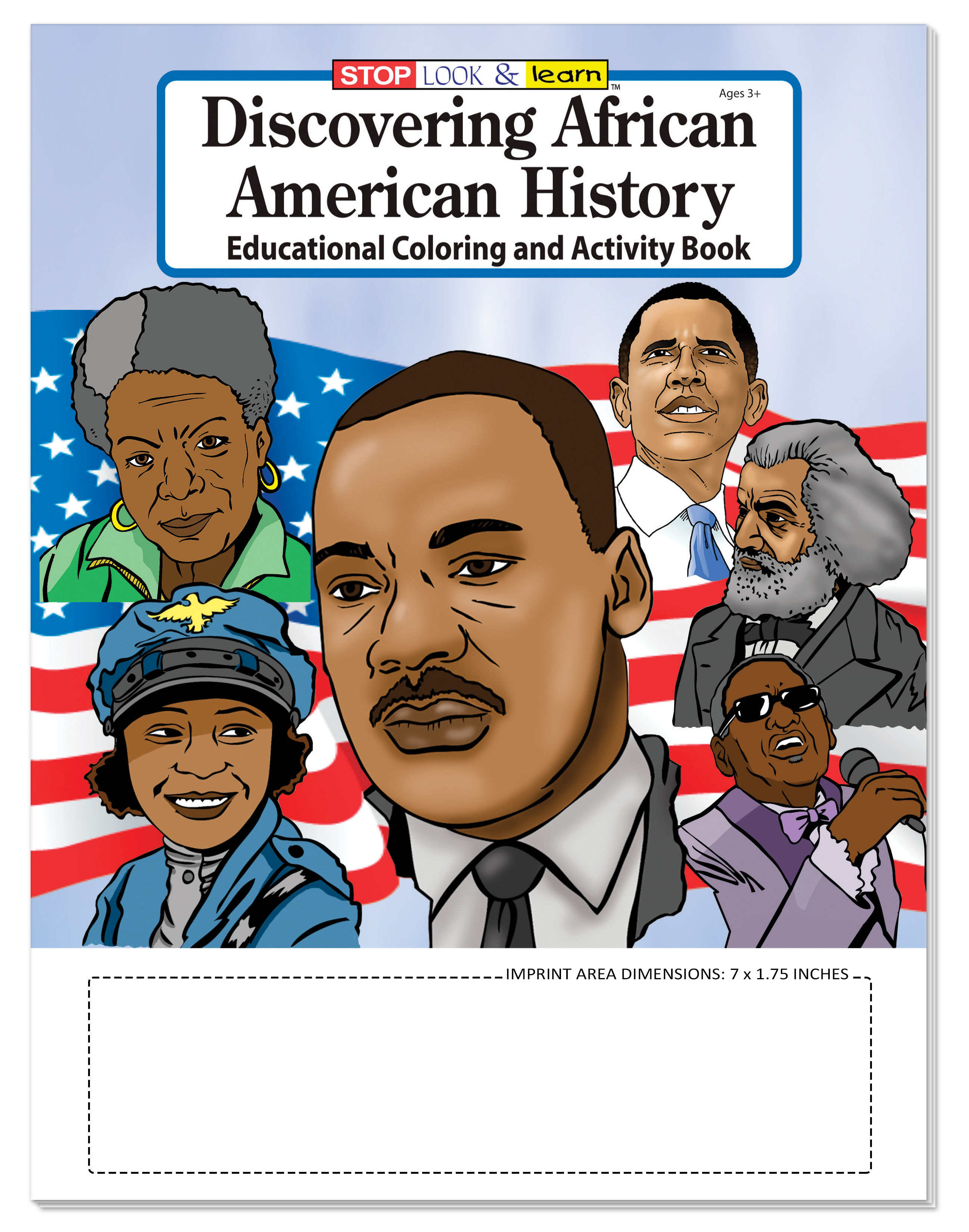 COLORING BOOK - Discovering African American History Coloring & Activity Book 4