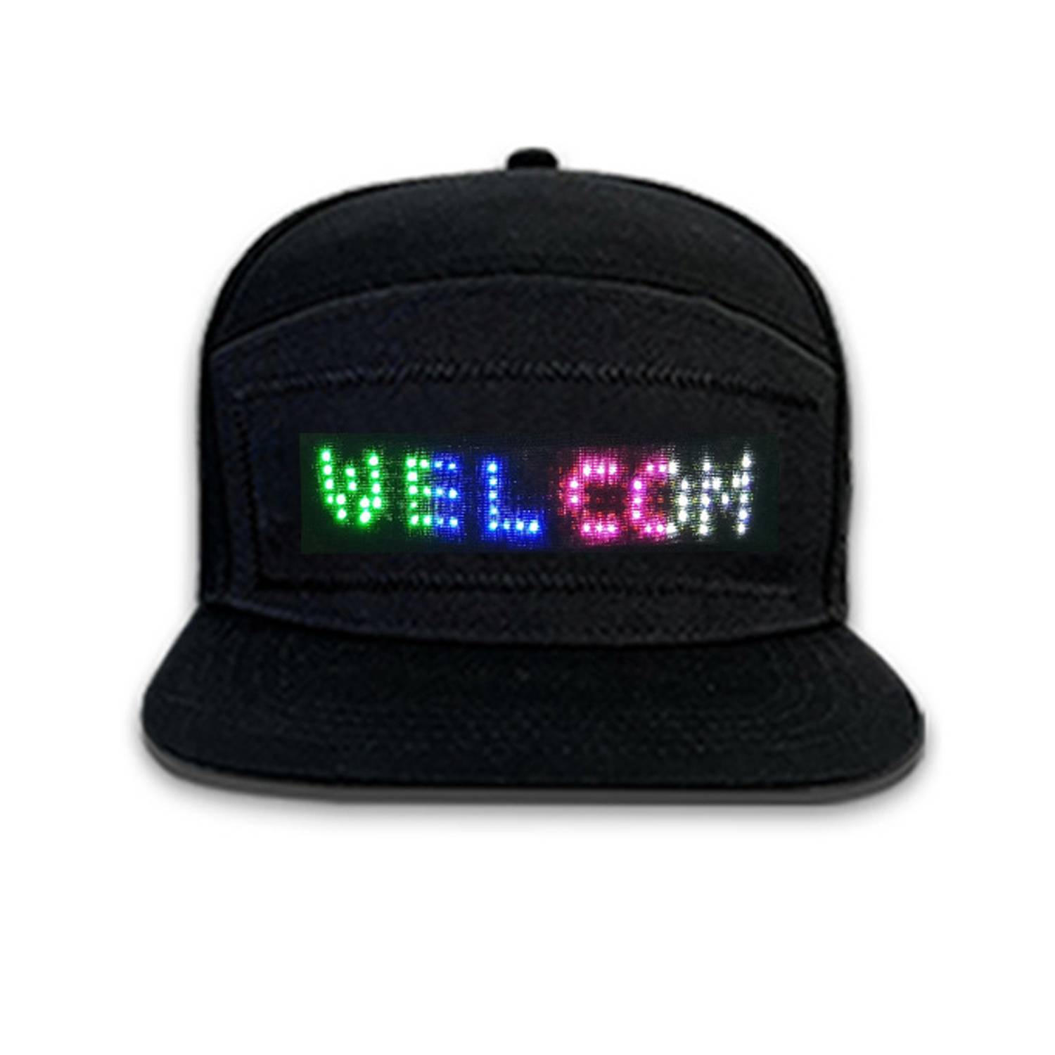Multicolor LED Scrolling Display Hat 3