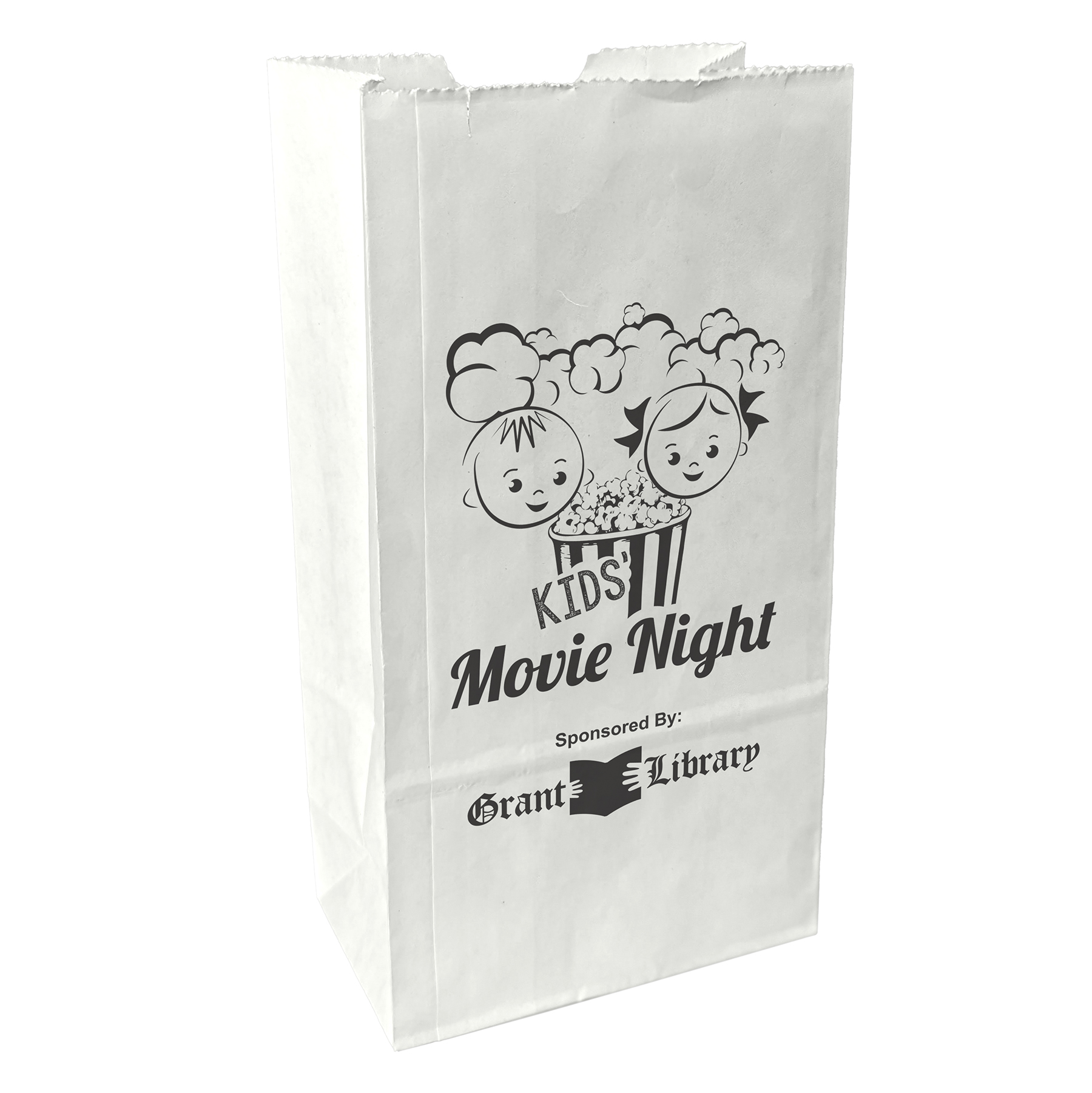 2# Popcorn Bag - Flexo Ink Print 1