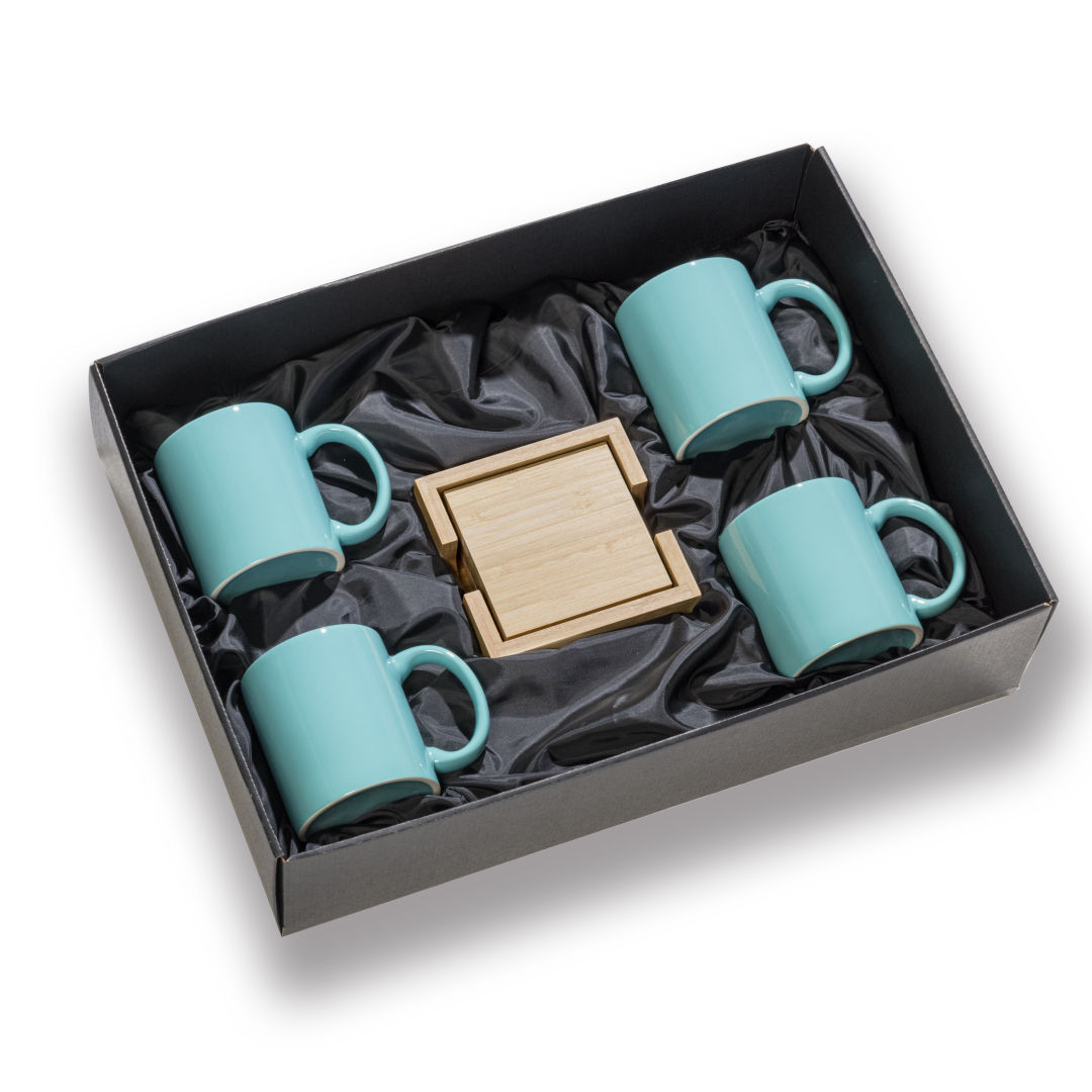Malibu Mug & Coaster Set 8