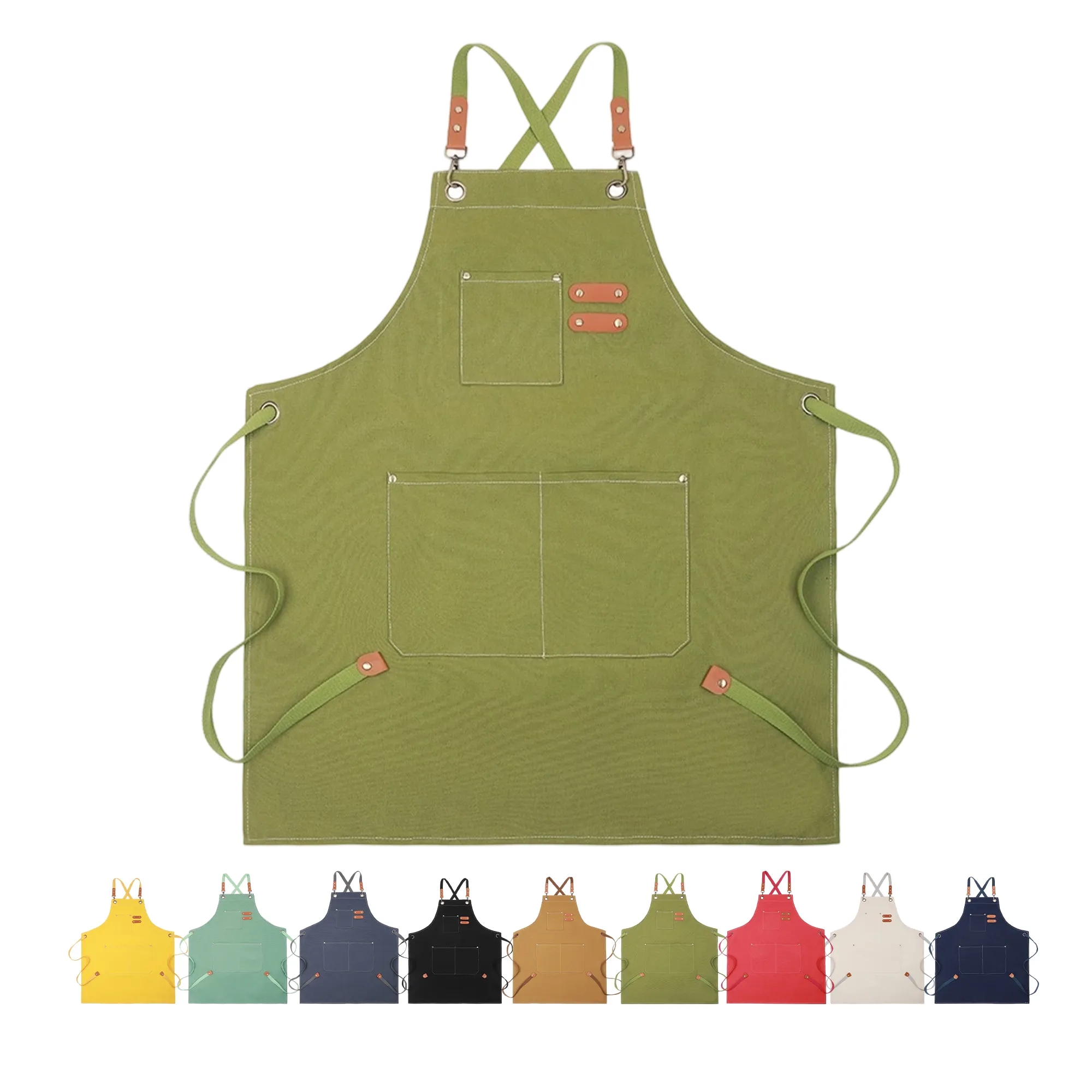 Canvas Kitchen Apron 2