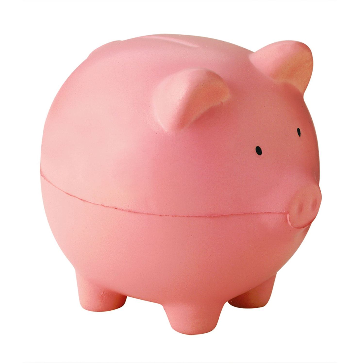 Pink Piggy Bank Stress Shape 2