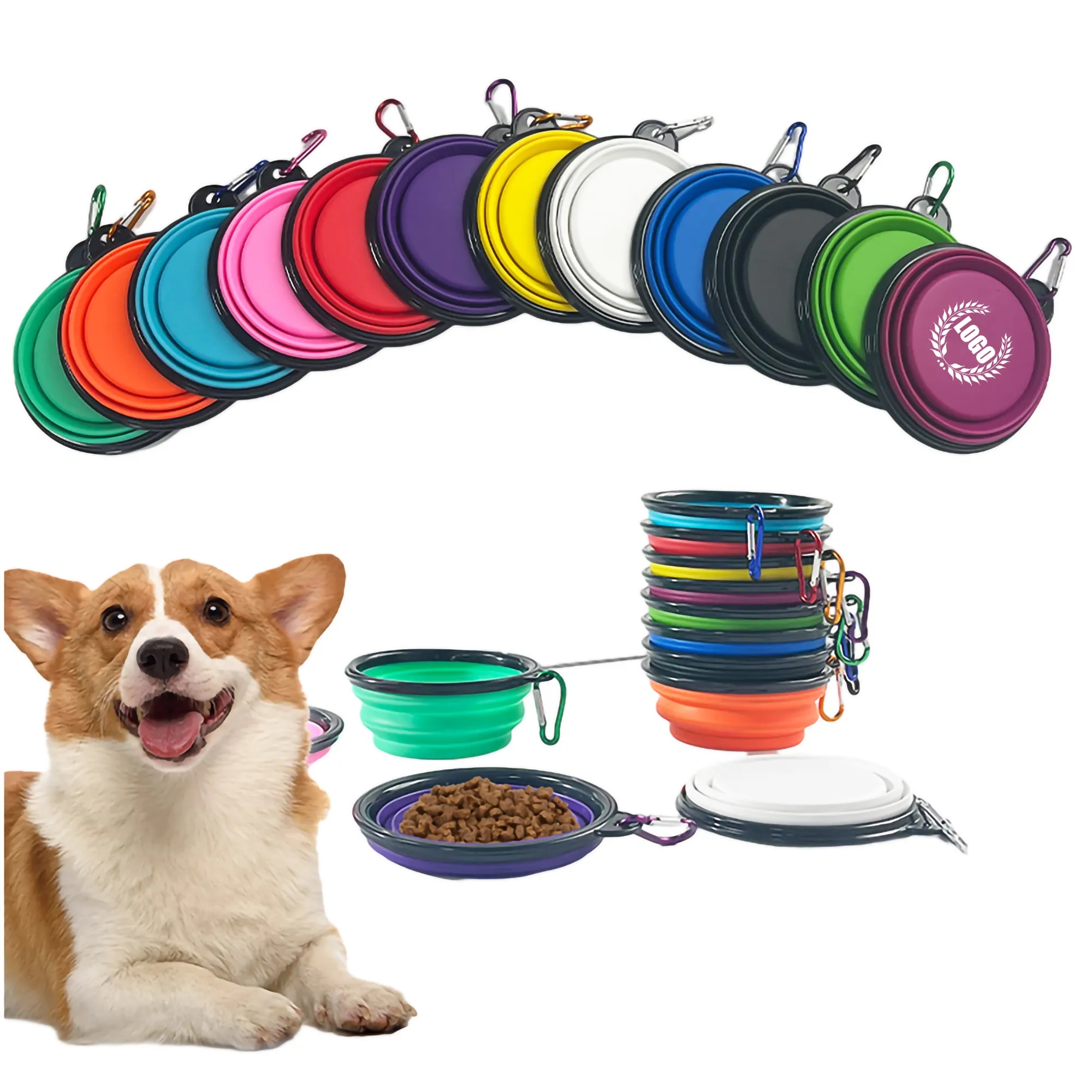 Travel Friendly Portable Collapsible Pet Bow