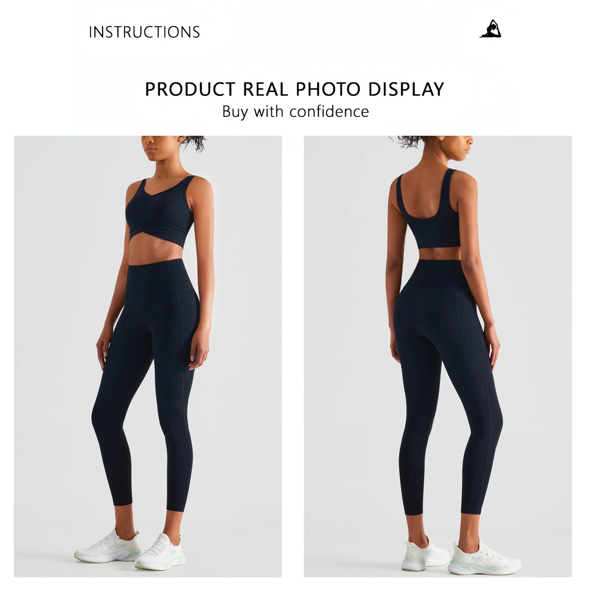 High-Waist Pocket Sport Pants 3