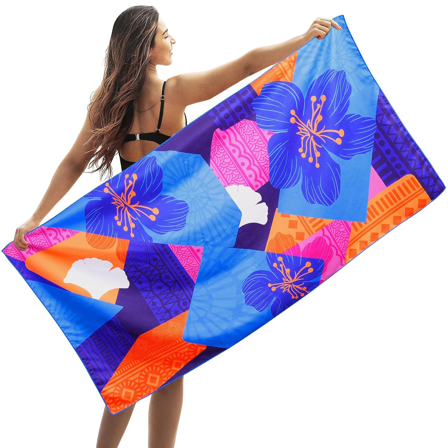35″ X 70″ Premium Sublimated Silk Touch Velour Beach Towel 6
