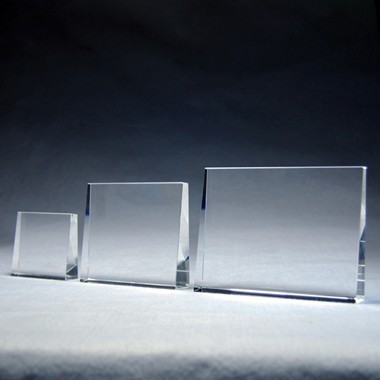 Upright Standing Crystal Trophy - Large Size 1