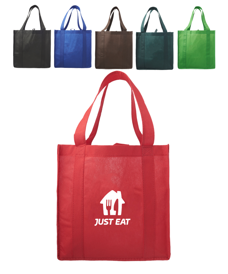Union Printed - Small Non-Woven Grocery Tote Bags 2