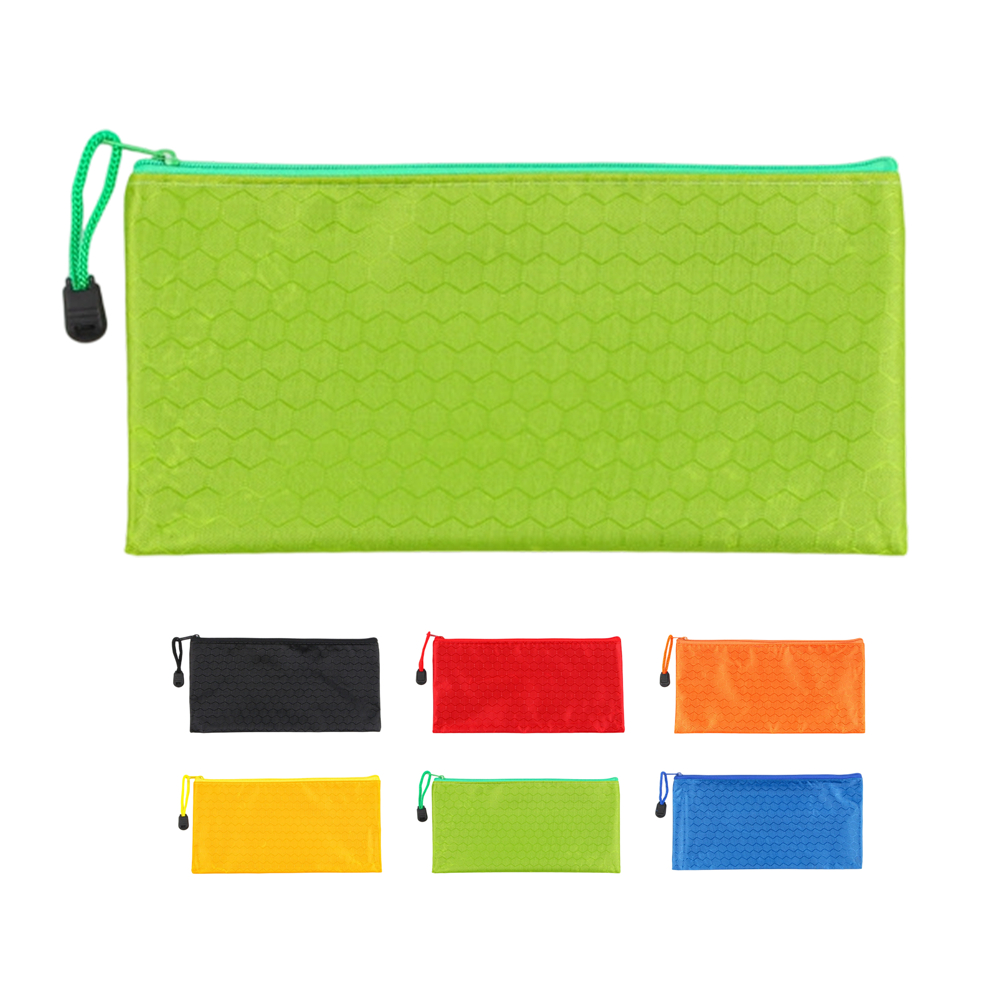 A6 Oxford Document Pouch With Transparent Panel 9.06" x 4.72" 6