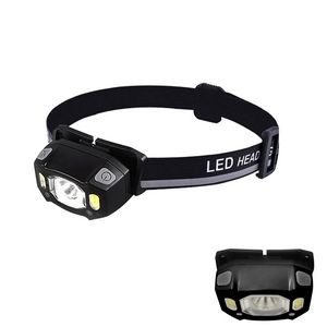 White Sensitive Head Flashlight 16