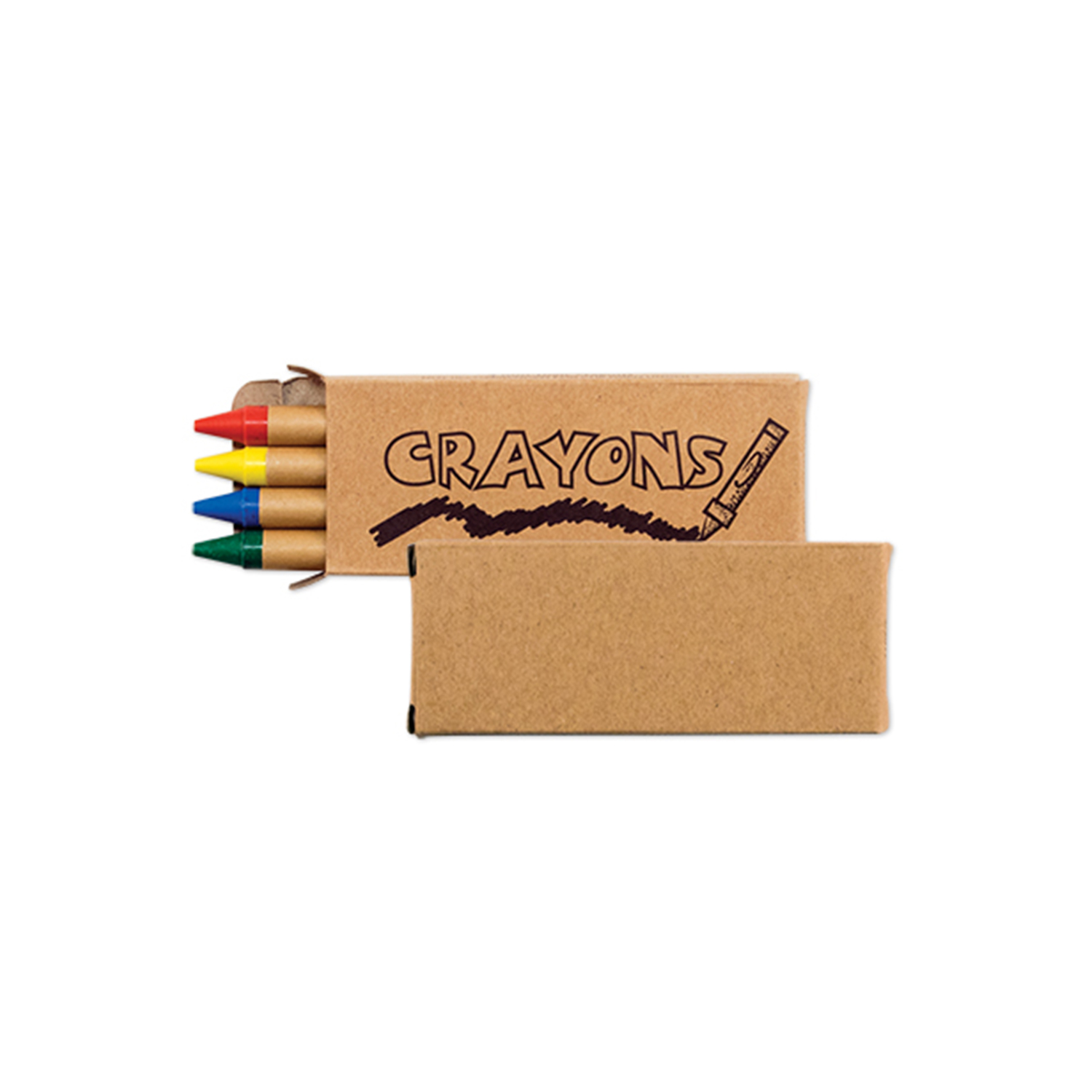 4-Pack Wax Crayons 7