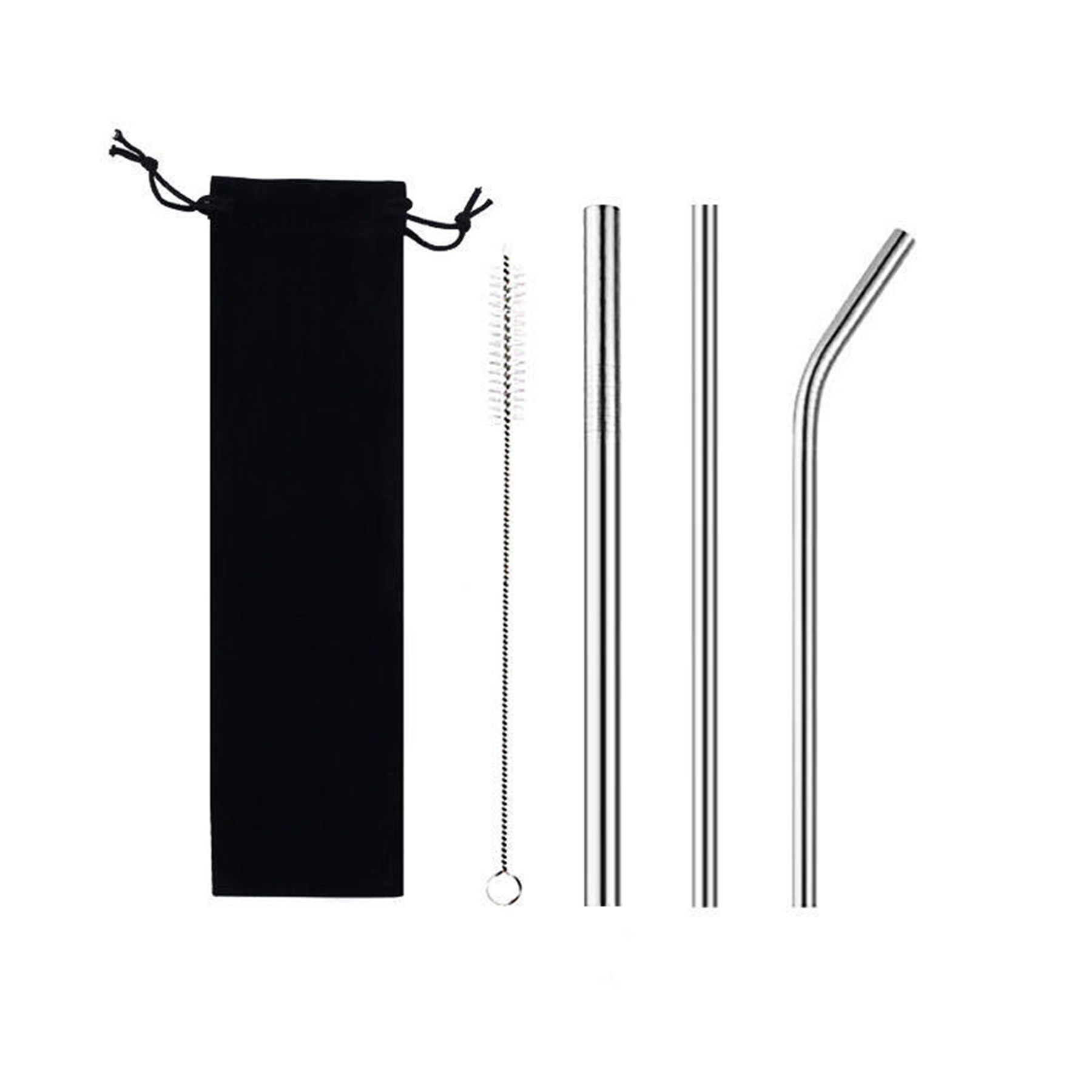 Reusable Straws With cleaning brush 4