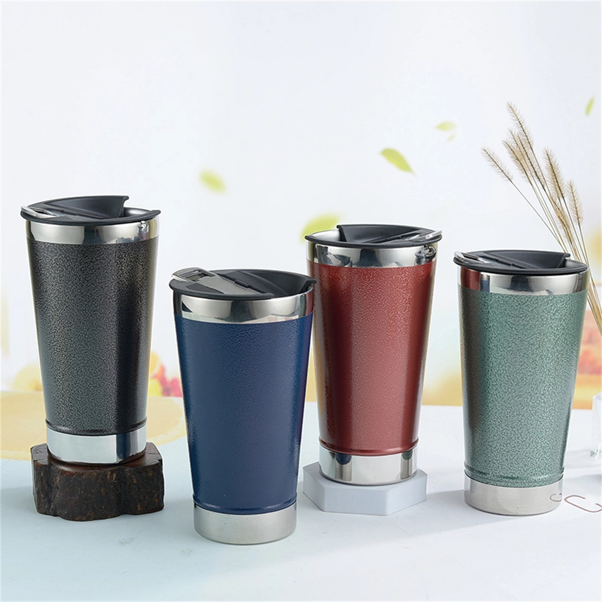 Classic Stay Chill Vacuum Insulated Pint Glass with Lid 3