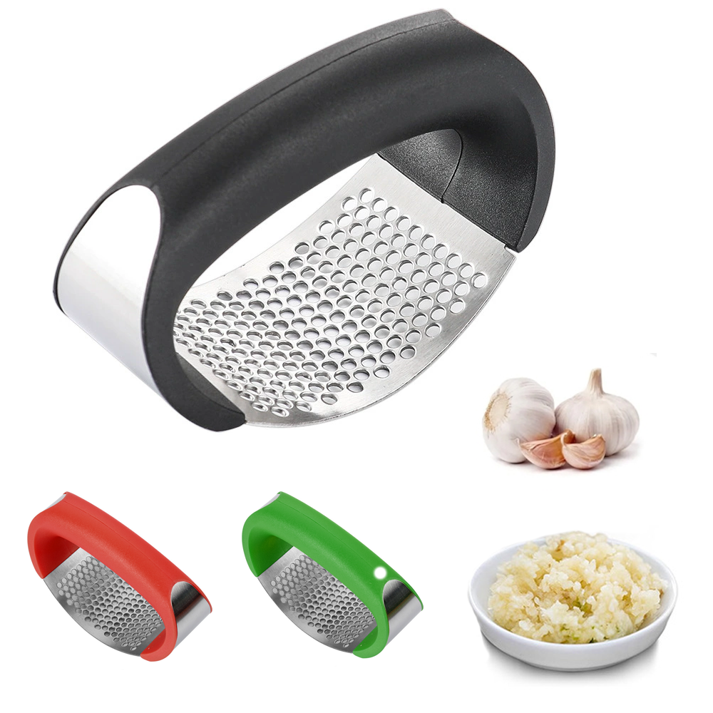 Stainless Steel Garlic Press Mincer 4