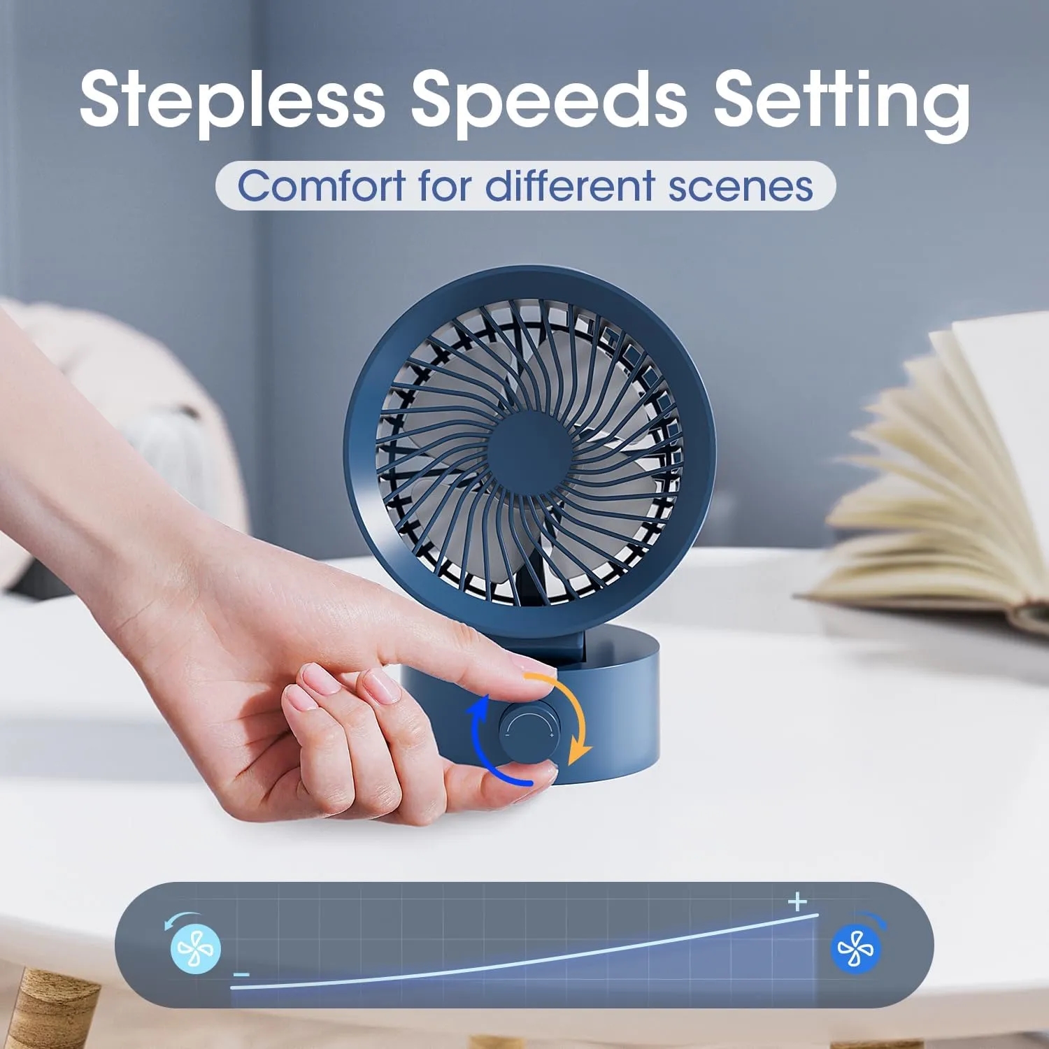 Portable USB Mute Fan 5